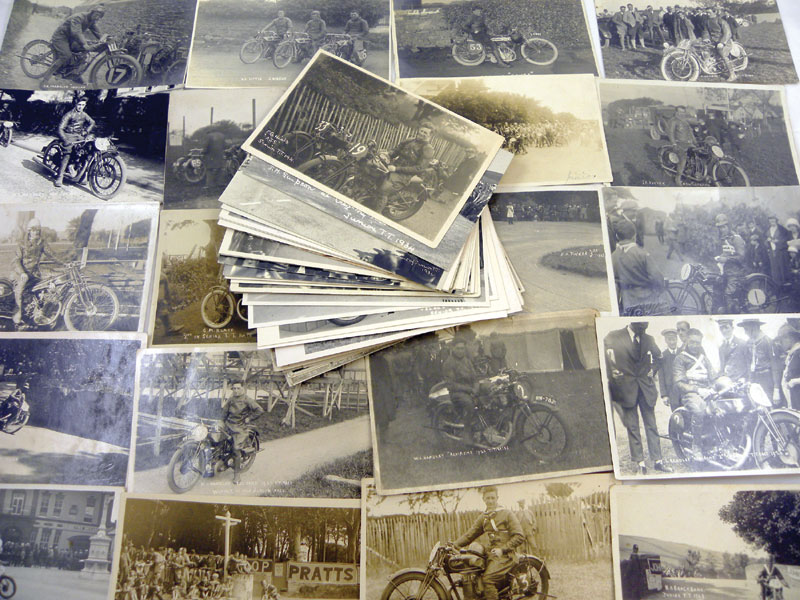 Lot 403 - Pre-War I.O.M. TT Postcards