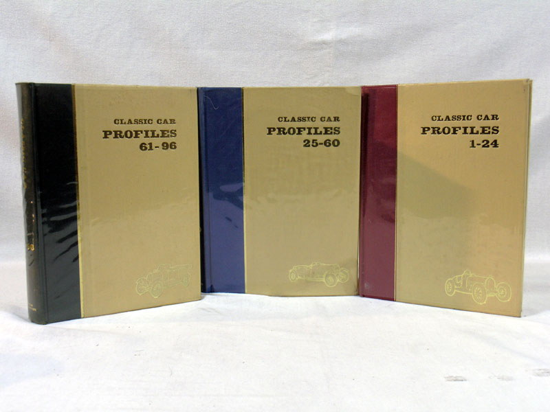 Lot 123 - Classic Car Profiles Bound Volumes