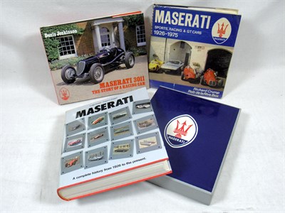 Lot 126 - Three Maserati Books