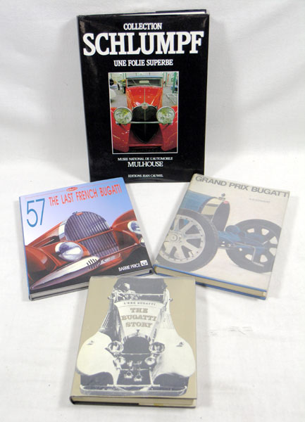 Lot 127 - Four Bugatti Books