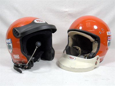 Lot 219 - Two Crash Helmets