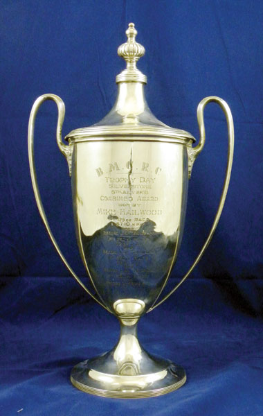Lot 412 - The B.M.C.R.C Trophy Day 'Combined Award' (1958)