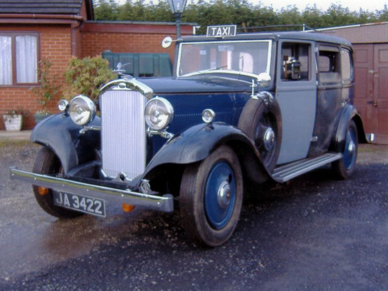 Lot 31 - 1933 Humber 16/60 Taxicab