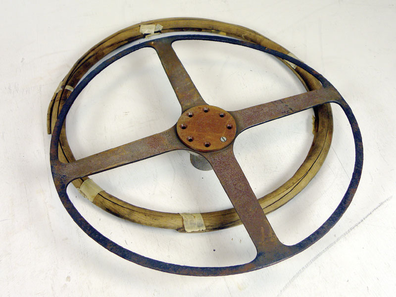 Lot 330 - Rene Thomas Steering Wheel