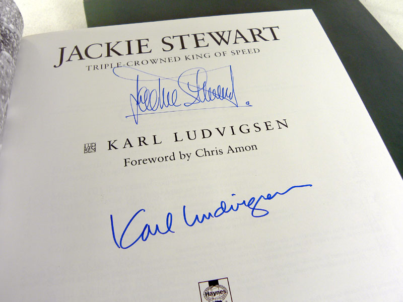 Lot 121 - 'Jackie Stewart' by Ludvigsen