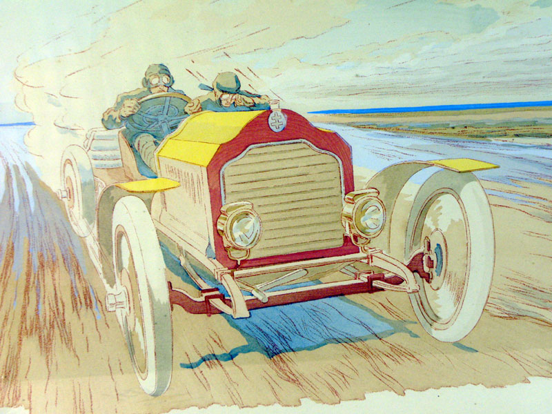 Lot 507 - 'Moscou - St Petersbourg 1907' Artwork Print by E. Montaut