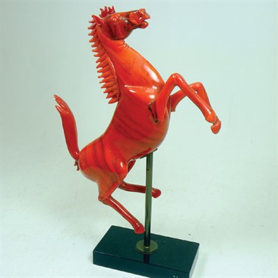 Lot 204 - Ferrari Prancing Horse Deskpiece