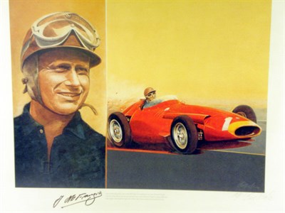 Lot 512 - Fangio Signed Print