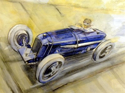 Lot 503 - 1928 Amilcar Original Artwork