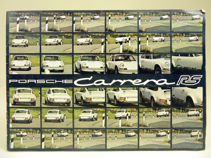 Lot 112 - Porsche Carrera RS Sales Brochure