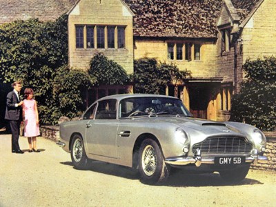 Lot 128 - Aston Martin DB5 Sales Brochure