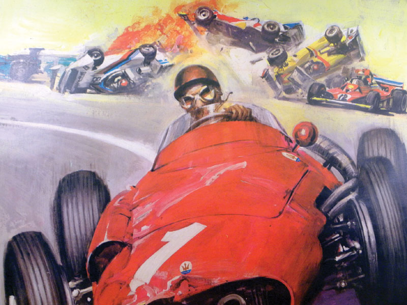 Lot 522 - 'Fangio Una Vita A 300 All 'Ora Movie Poster