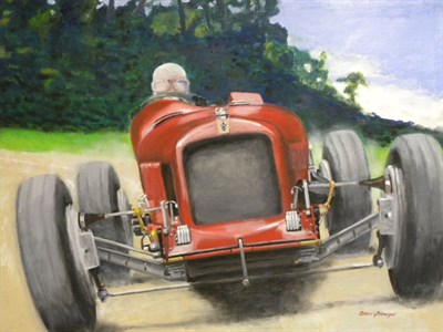 Lot 507 - Maserati Original Artwork by Bowyer