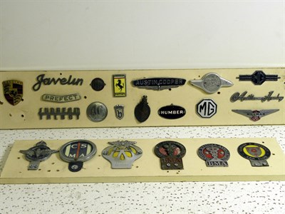 Lot 307 - Quantity of Motorcar Badges
