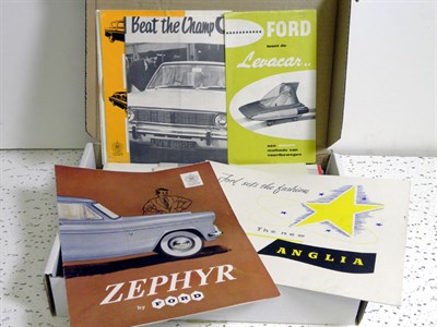 Lot 115 - Quantity of Ford Sales Brochures