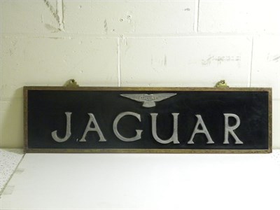 Lot 701 - Jaguar Hanging Sign