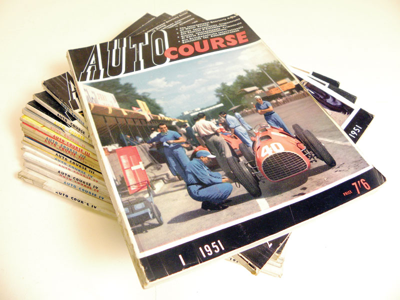 Lot 100 - Collection of Autocourse Magazines