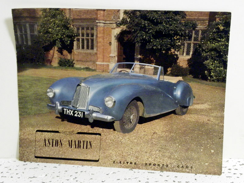 Lot 126 - Aston Martin 2 Litre Sales Brochure