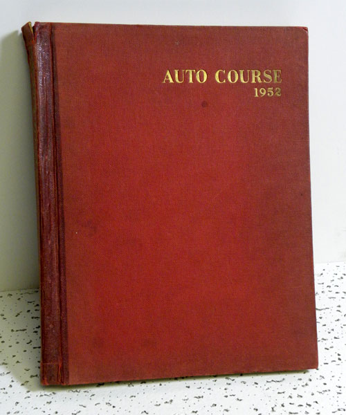 Lot 130 - Bound Autocourse Volume II 1952