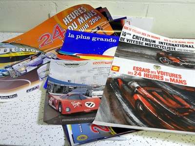 Lot 505 - Twelve Le Mans Posters