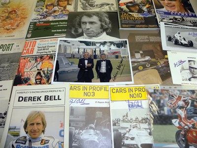 Lot 614 - Collection of Motor Racing Autographs