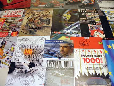 Lot 615 - Collection of Motor Racing Autographs