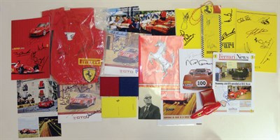 Lot 617 - Collection of Ferrari Ephemera