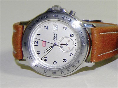 Lot 804 - Chopard Mille Miglia GMT Stainless Steel Wristwatch