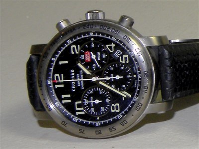 Lot 808 - 2001 Mille Miglia Chopard GMT Competitor's Wristwatch