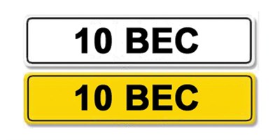 Lot 2 - Registration Number 10 BEC
