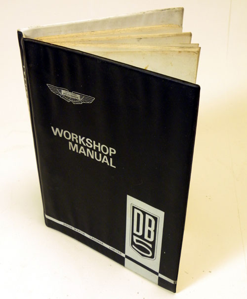 Lot 103 - Aston Martin DB5 Workshop Manual