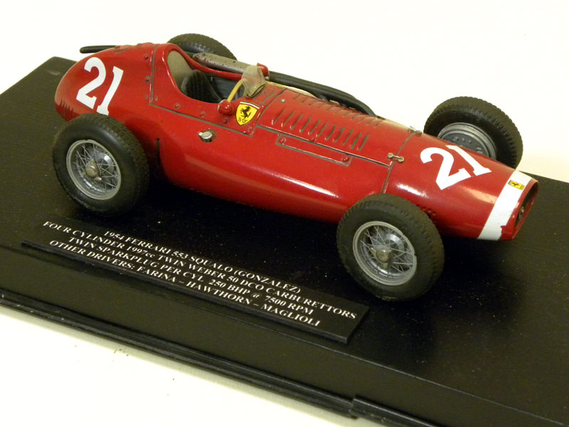 Lot 203 - 1954 Ferrari 553 Squalo Scratch-Built Model