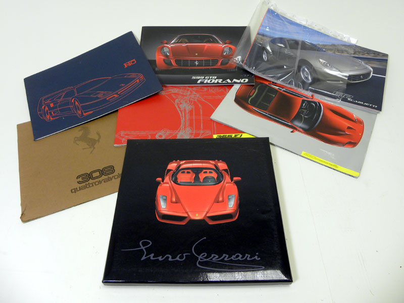 Lot 101 - Quantity of Ferrari Brochures