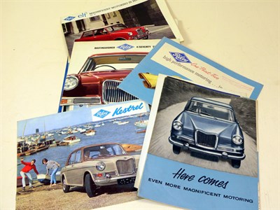 Lot 115 - Quantity of British Sales Brochures