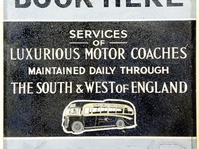 Lot 702 - Royal Blue Coach Services Sign