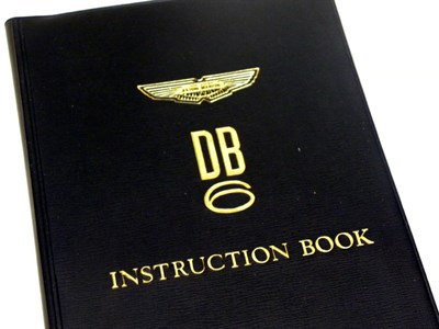 Lot 127 - Aston Martin DB6 Instruction Book