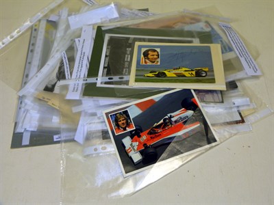 Lot 608 - Collection of Motor Racing Autographs