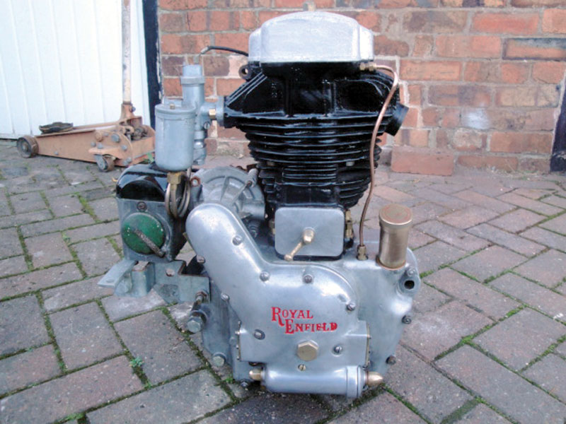 Lot 74 - Royal Enfield Engine