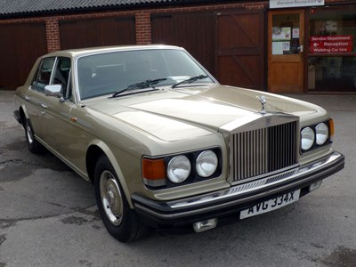 Lot 17 - 1981 Rolls-Royce Silver Spirit