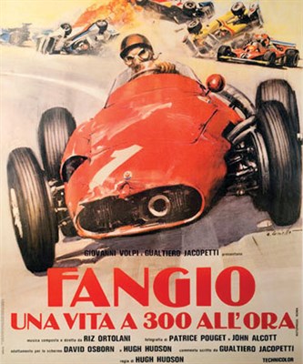 Lot 501 - 'Fangio Una Vita A 300 All 'Ora Movie Poster