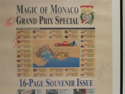 Lot 601 - Monaco GP Advertising Poster