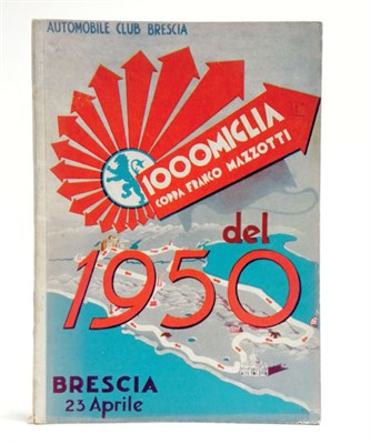 Lot 143 - 1950 Mille Miglia Souvenir Yearbook