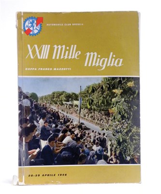 Lot 149 - 1956 Mille Miglia Souvenir Yearbook