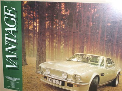 Lot 513 - Aston Martin Vantage Showroom Poster