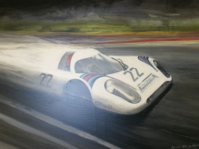 Lot 515 - Porsche 917 Artwork by Taylor