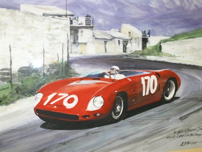 Lot 516 - Ferrari Dino Artwork by Taylor