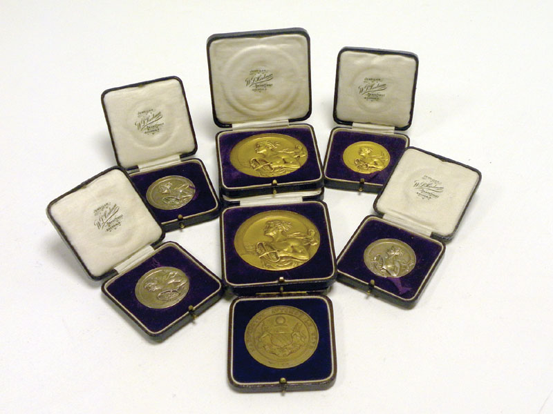 Lot 230 - Seven Early Motoring Medals