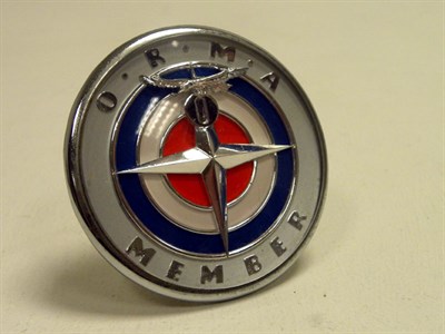 Lot 335 - O.R.M.A Car Badge
