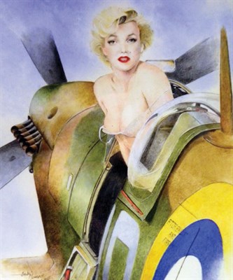 Lot 517 - 'Marilyn Monroe, Clear for Take - Off' by Murray