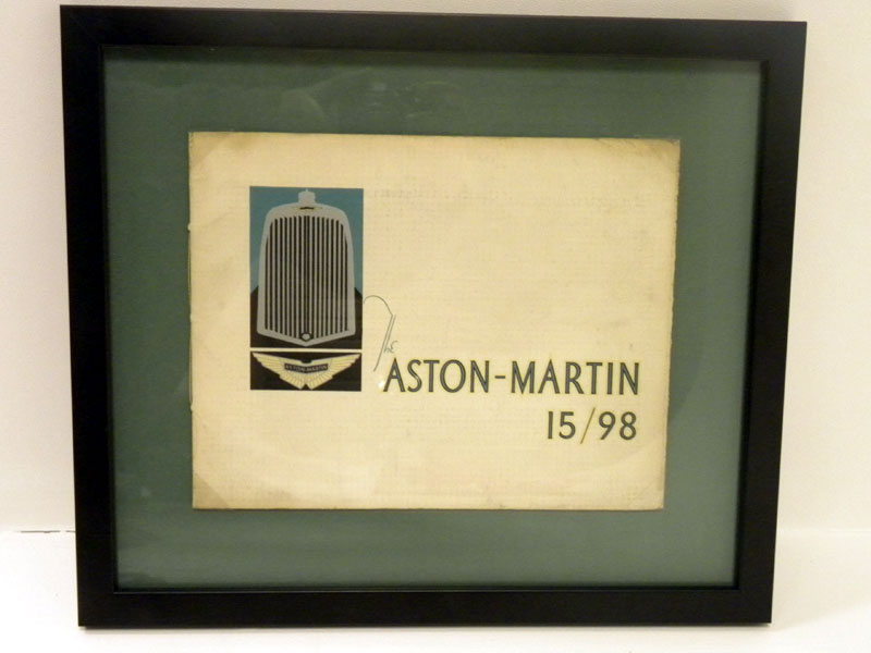Lot 157 - Aston Martin 15/98 Sales Brochure